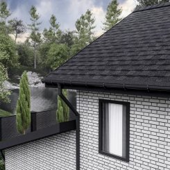 Гибкая черепица Технониколь Shinglas Кантри, ПЛАТИНА