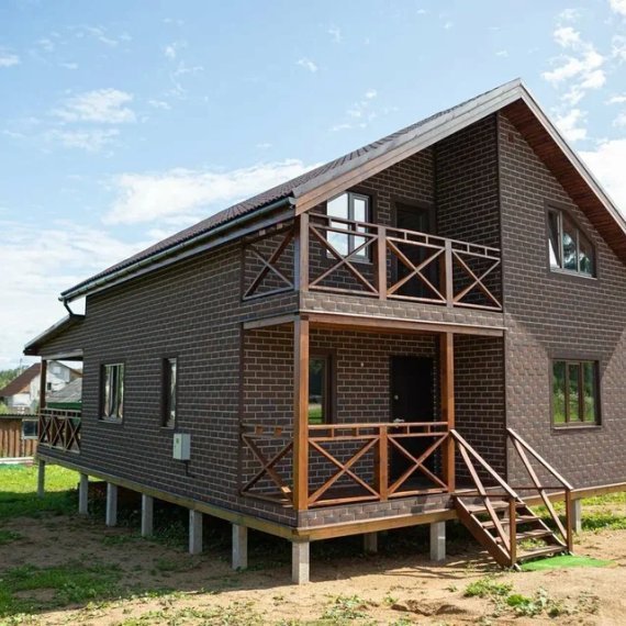 Технониколь HAUBERK фасадная плитка, БАВАРСКИЙ КИРПИЧ - Распродажа складских остатков - изображение 4