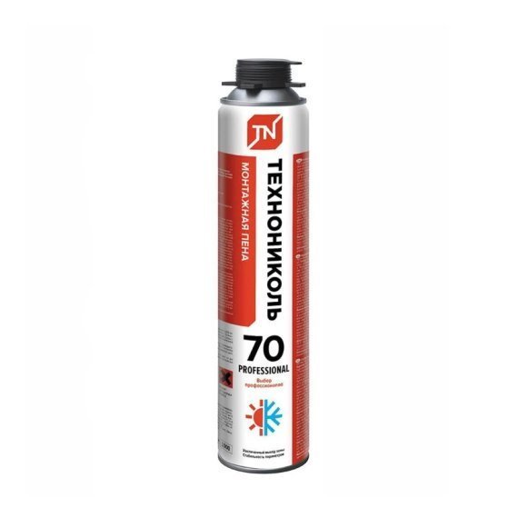Пена монтажная Технониколь 70 PROFESSIONAL - коробка (12 шт.) - изображение 1
