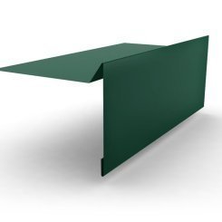 Торцевая планка RAL 6005 15х65х25х100х2000 мм, зеленая