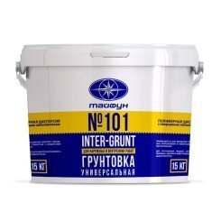 Грунтовка для отделки потолка ТАЙФУН Мастер №101 INTER-GRUNT, 15 кг