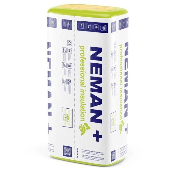 Плита из стекловолокна НЁМАН+ (Neman+) П-15, 610х1220х150 мм - изображение 1