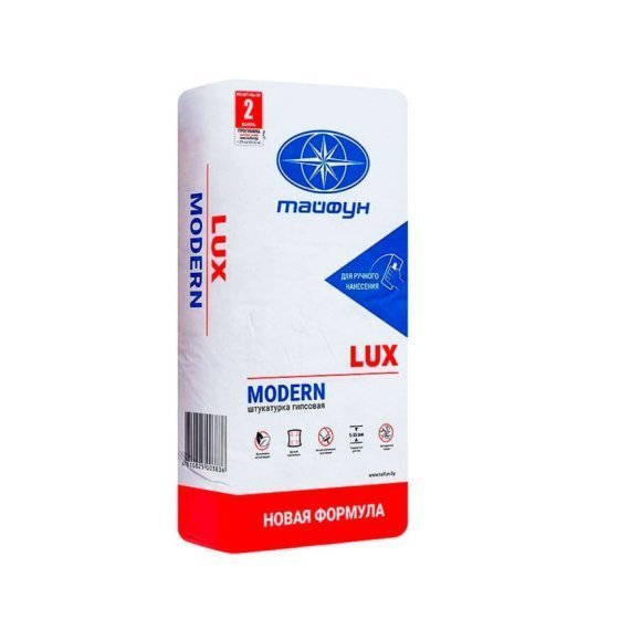 Штукатурка гипсовая Тайфун Люкс MODERN, 30 кг - изображение 1