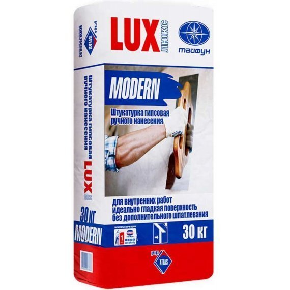 Штукатурка гипсовая Тайфун Люкс MODERN, 30 кг - изображение 2