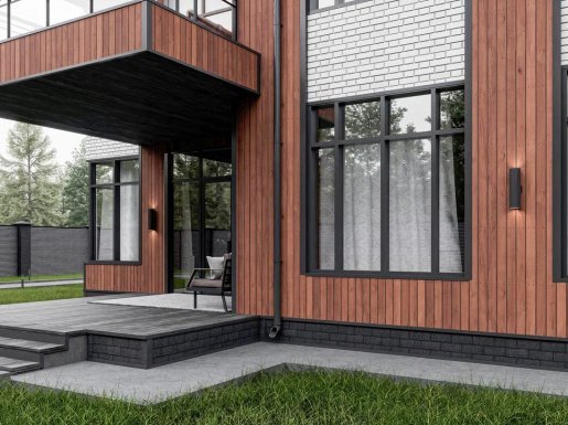 РАСПРОДАЖА складских остатков фасадной плитки Хауберк